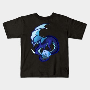 Frost Dragon and a D20 Kids T-Shirt